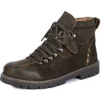 Trachtenstiefel Tiago (dunkelbraun gespeckt