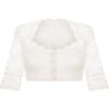 Dirndlbluse creme Stretch Kathi 012898 ~ 38