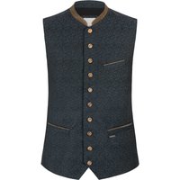 Trachtenweste Elvio (blau