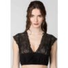 Dirndlbluse Aveline (schwarz