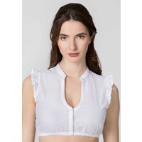 Dirndlbluse Melania (weiss