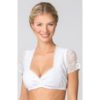Dirndlbluse Meline (weiss