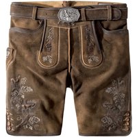 Trachtenlederhose Bastian (havanna gespeckt