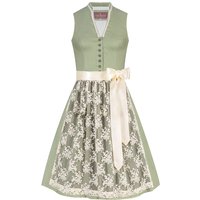 Mini Dirndl 60 cm hellgrün creme Liora 010192 ~ 30