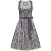 Midi Dirndl 65 cm silber Matilda 010221 ~ 34