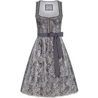 Midi Dirndl 65 cm silber Matilda 010221 ~ 34