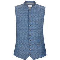Trachtenweste Taddeo (blau