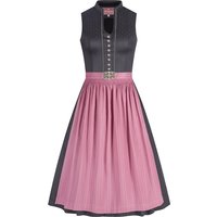 Midi Dirndl 65 cm grau altrosa Lena 010367 ~ 30