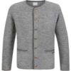 Trachtenstrickjacke Castello (hellgrau