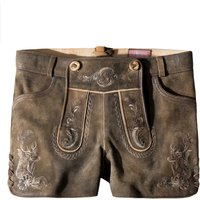 Trachtenlederhose Leya (kiesel gespeckt