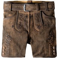 Kinderlederhose Michel (muskat gespeckt