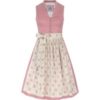 Mini Dirndl 60 cm altrosa creme Minna 010688 ~ 30