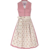 Mini Dirndl 60 cm altrosa creme Minna 010688 ~ 30