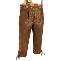 Lederhose kniebund mit H-Träger braun Wim 110076 ~ 44