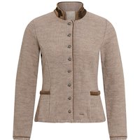 Trachten Strickjacke taupe Marianna 008194 ~ 34
