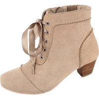 Damen Trachtenstiefel taupe Eibsee 011178 ~ 36