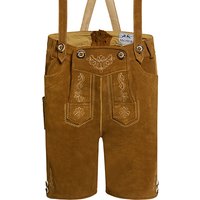 Kinder Lederhose kurz hellbraun Leo 011513 ~ 68