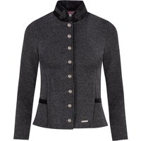 Trachten Strickjacke anthrazit Magdalena 013808 ~ 32