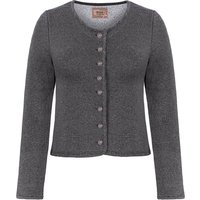 Trachten Strickjacke grau Franziska 014420 ~ 30