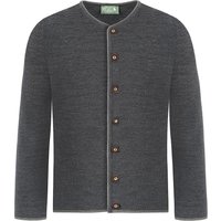 Trachten Strickjacke anthrazit grau Aloisius 015289 ~ 56