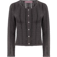 Trachten Strickjacke grau Lisa 015925 ~ 32