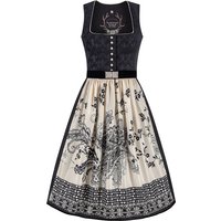 Midi Dirndl 70 cm schwarz creme Gloria 015481 ~ 32