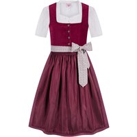 Kinder Dirndl rot Samt Caroline 015895 ~ 104