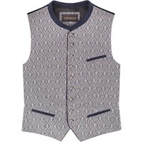 Trachtenweste blau grau Franz 016083 ~ 44