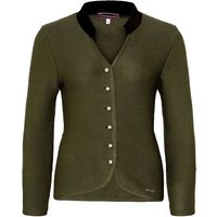 Trachten Strickjacke oliv Lena 011869 ~ 30
