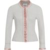 Damen Trachtenjacke hellgrau altrosa Eliona 012419 ~ 32
