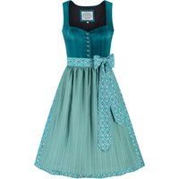 Dirndl VALERIE (70 cm) ~ 32 ~ petrol