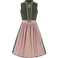 Mini Dirndl 60 cm grün altrosa Valerie 012917 ~ 42