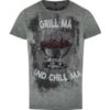 Trachtenshirt grau Grill ma und Chill ma 012939 ~ M