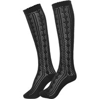 Spitzenkniestrümpfe schwarz 103581 ~ 36/37