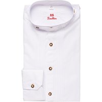 Trachtenhemd weiß SLIMFIT 112449 ~ XXL (45/46)