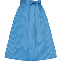 Dirndlschürze midi 70 cm hellblau gestreift Nelly 013769 ~ L