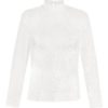 Trachtenshirt langarm Spitze weiß Stretch Clara 013797 ~ 34