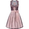 Mini Dirndl 55 cm dunkelrot altrosa Lara 014520 ~ 34