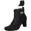 Damen Trachtenstiefel schwarz Eleganza 124664 ~ 35