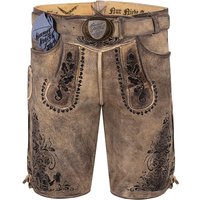 Lederhose kurz eiche gespeckt Boandlkaspar 015505 ~ 48