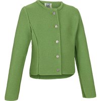 Kinder Trachten Strickjacke grün 140011 ~ 116