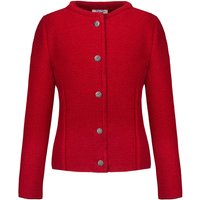 Kinder Trachten Strickjacke rot 140050 ~ 80
