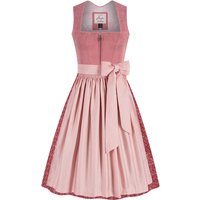 Midi Dirndl 70 cm rosenholz altrosa Wiessee 016440 ~ 38