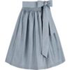Dirndlschürze midi 65 cm blaugrau Chloe 016583 ~ L