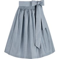 Dirndlschürze midi 65 cm blaugrau Chloe 016583 ~ L