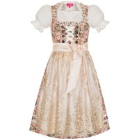 Kinder Dirndl altrosa creme geblümt Ramona 141007 ~ 104