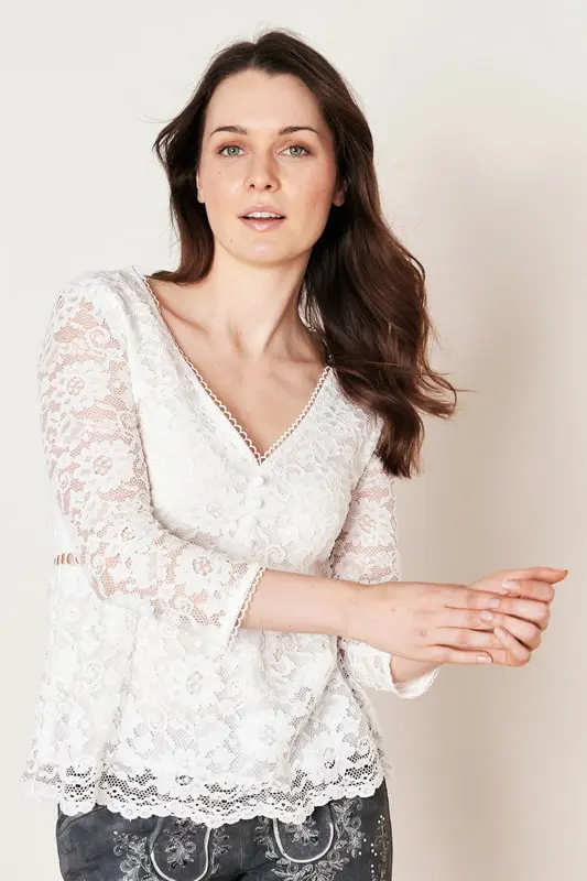 Trachtenbluse Azra – Bild 4