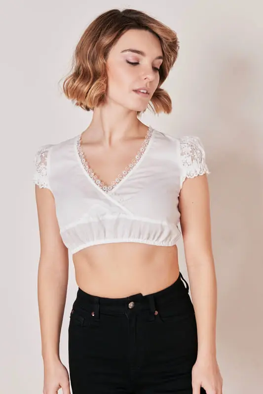 Dirndlbluse Qiara – Bild 3