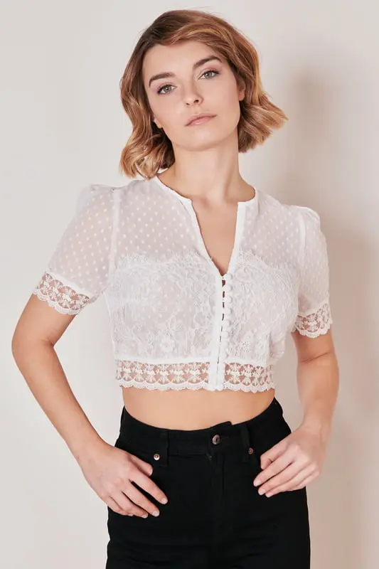 Dirndlbluse Marianna – Bild 4
