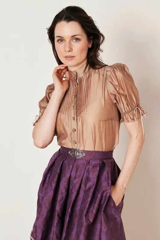 Trachtenbluse Ranya – Bild 4